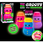 Nee Doh Squishmas Groovy The Glowman
