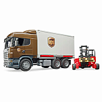 Scania R-Series UPS Logistics Truck with Forklift