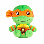 Club Mocchi-Mocchi - Teenage Mutant Ninja Turtles - Michelangelo Junior Plush.