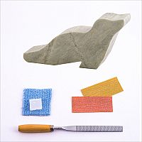 Seal Soapstone Carving Kit.  