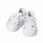 Adora ToddlerTime 20 in Shoes - White Canvas Tennis