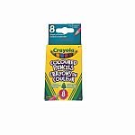 Short Tropical Coloured Pencils - 8 Pack.