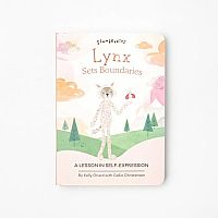 Lynx Sets Boundaries Book - Slumberkins.