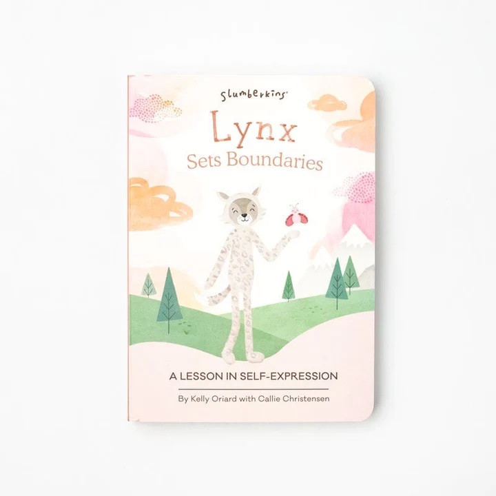 Lynx Sets Boundaries Book Slumberkins. Toy Sense