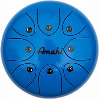 Steel Tongue Drum - Blue 8 inch