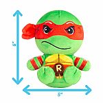 Club Mocchi-Mocchi- Teenage Mutant Ninja Turtles - Raphael Junior Plush