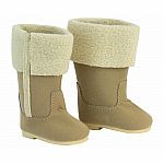 Shearling Boots for 18" Doll