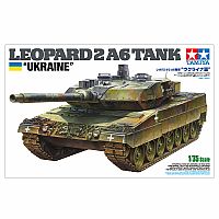 Leopard 2 A6 Tank Ukraine 1:35 Scale Model Kit  