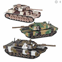 Pull Back Army Tanks - Assorted.