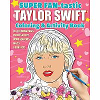 SUPER FAN-tastic Taylor Swift Coloring & Activity Book