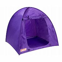 Purple Coleman Tent for 18 Inch Doll