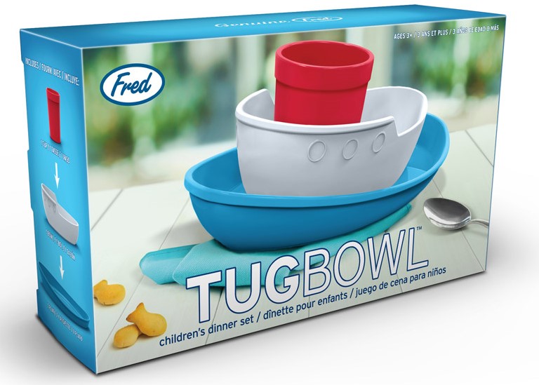 Fred and Friends - Tug Bowl Children's Dinner Set - Toy Sense