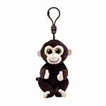 Matteo - Brown Monkey Beanie Bellies Clip