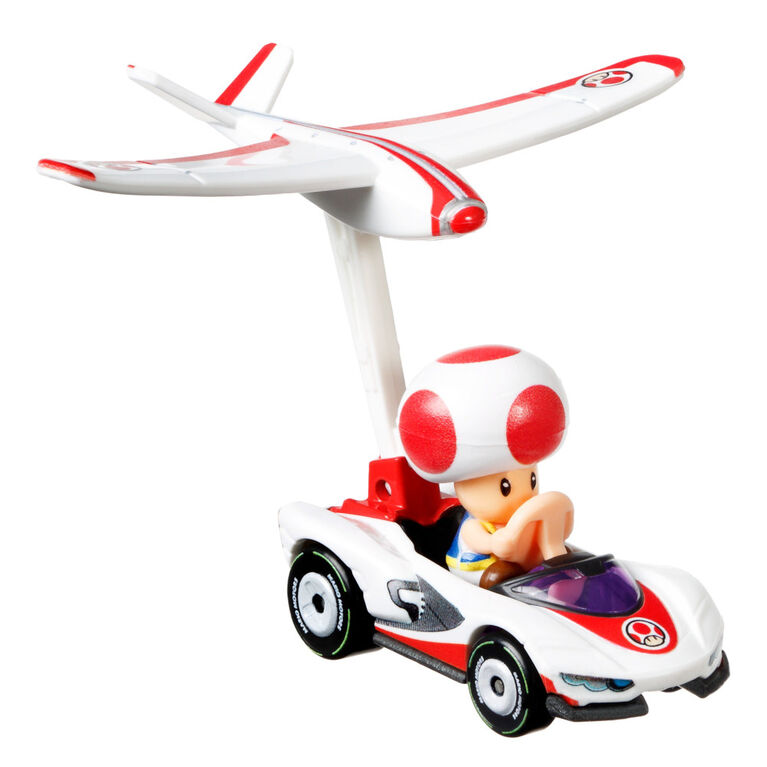 Mario Kart Toad PWing Hot Wheels Toy Sense