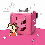 Toniebox Starter Set Pink - Playtime Songs with Headphone Promotion.