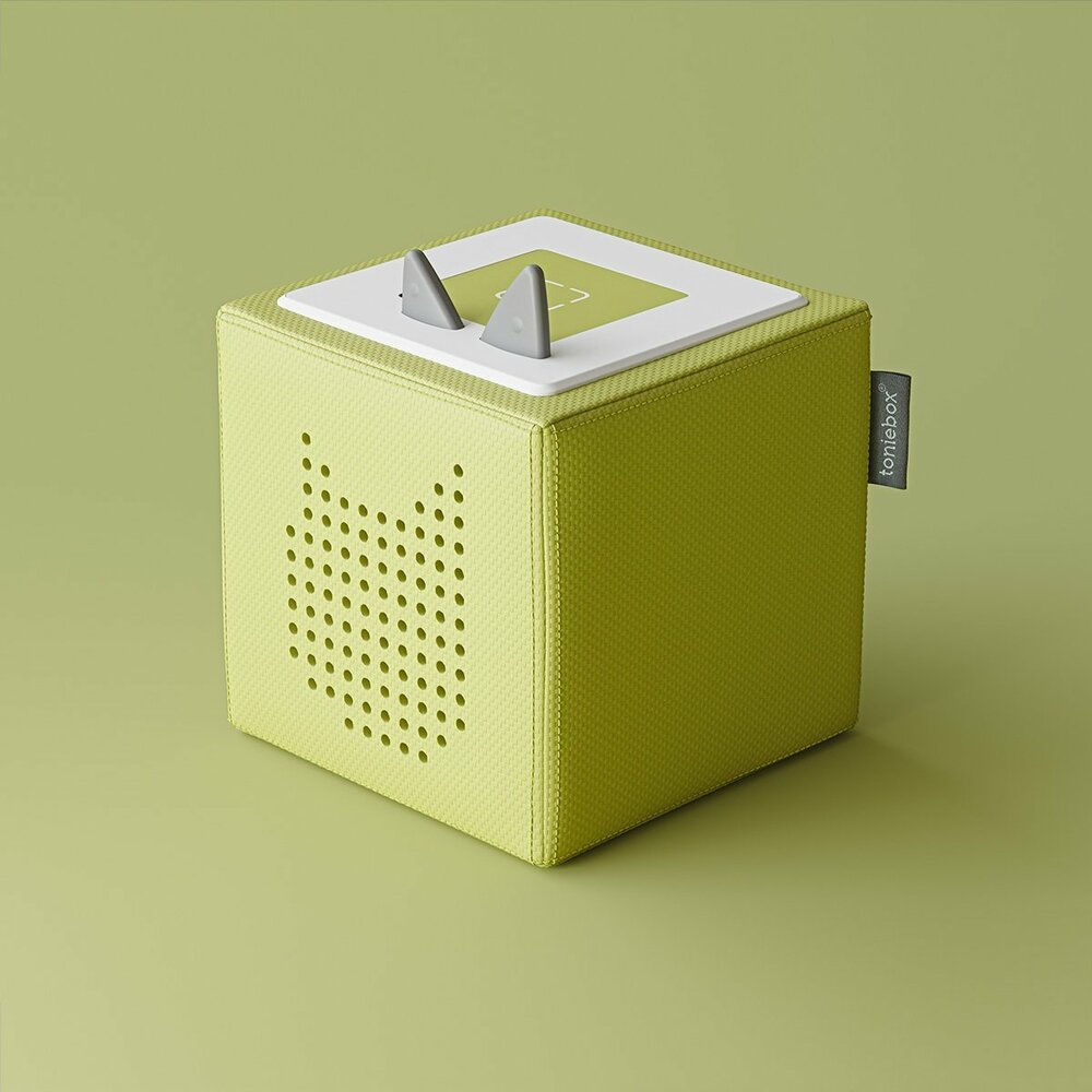 Toniebox Starter Set Green Playtime Songs Toy Sense