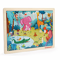 Forest Animals 24 Piece Puzzle - Top Bright 