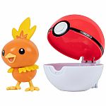 Pokemon Clip N Go - Torchic with Poke Ball    