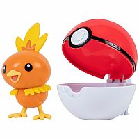 Pokemon Clip N Go - Torchic with Poke Ball    