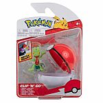 Pokemon Clip N Go - Treecko with Poke Ball