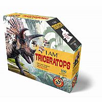 I am Triceratops - Madd Capp Puzzle Jr. 