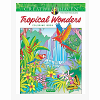 Creative Haven - Tropical Wonders Colouring Book