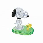 Snoopy and Woodstock- 3D Crystal Puzzle