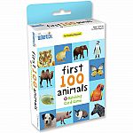 First 100 Animals Matching Card Game.