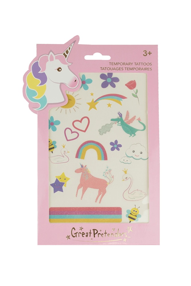 Unicorn Temporary Tattoos Toy Sense