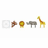Magna-Tiles Safari Animals - 25 Piece Set. 