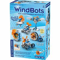 WindBots: 6-in-1 Wind-Powered Machine Kit.