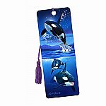 Orcas - 3D Bookmark.