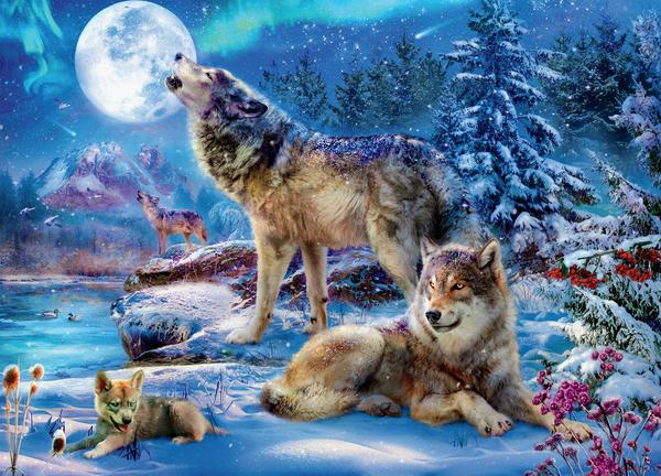 calico critters wolf family