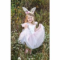 Woodland Bunny Dress & Headpiece - Size 3-4