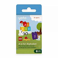 Lego DUPLO A is for Alphabet - Yoto Audio Card.