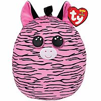 Zoey Pink Zebra - Squish-a-Boo Large