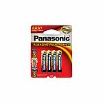 AAA Panasonic Alkaline Plus Power Batteries - 4 Pack  