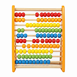 Wooden Bead Abacus - Tooky Toys  