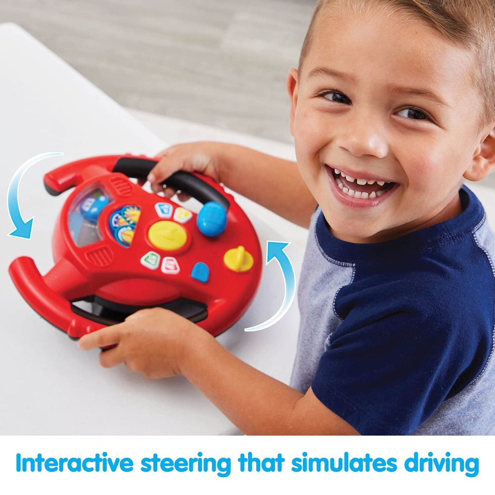 Rev 'N Learn Activity Wheel Toy Sense