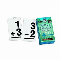 Vertical Flash Cards - Addition & Subtraction 