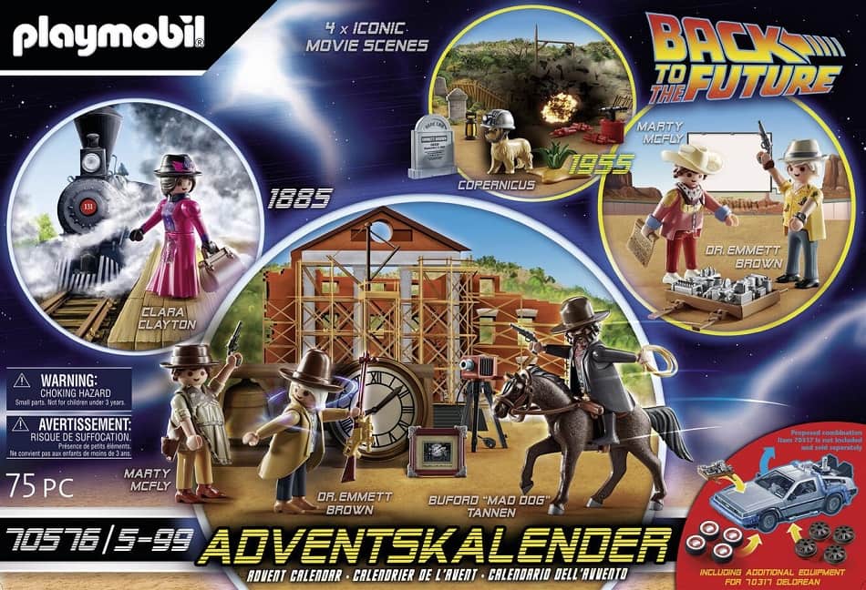 Playmobil Back To The Future Advent Calendar 2021 Toy Sense