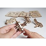 UGears U-Fidgets: Aircrafts - 4 Models