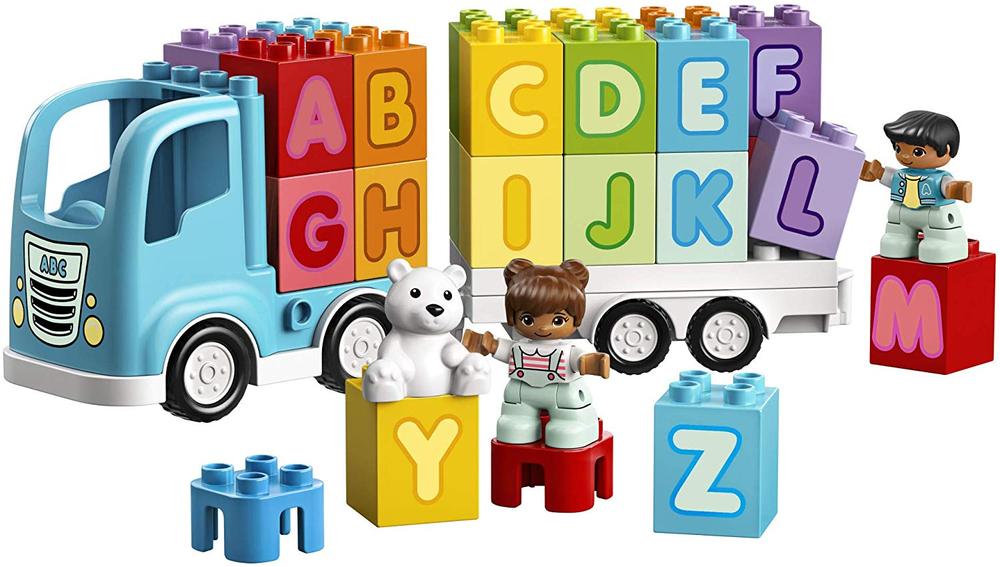 Duplo Alphabet Truck. Toy Sense