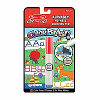 Colorblast! Alphabet - On The Go Coloring Pad  