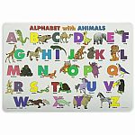 Alphabet with Animals Two-Sided Placemat