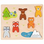 Wooden Forest Animals Puzzle
