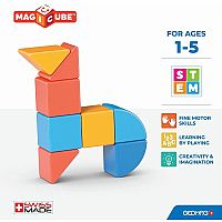 Magicube Shapes Magnetic Building Blocks - Animals, 9 Piece Set