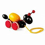 Ant with Rolling Egg Pull Toy - Retired