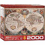 Antique World Map - Eurographics