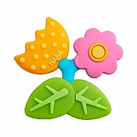 Clutching Toy Petal Silicone Teether. 